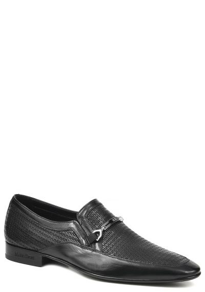 Итальянские мужские туфли Mario Bruni 54794 черный кожа