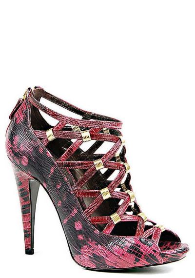 Итальянские женские туфли Roberto Cavalli 408PZ119 розовый