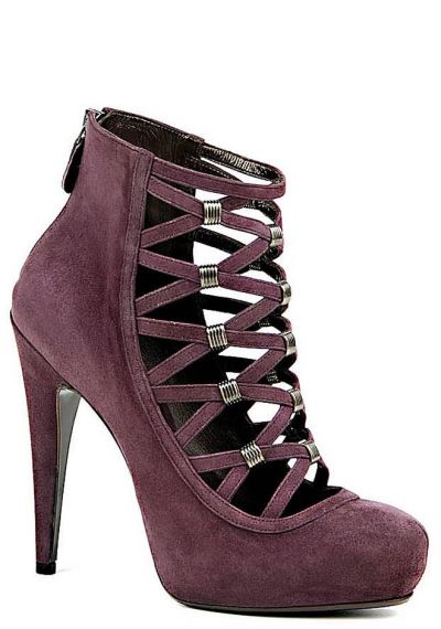Итальянские женские туфли Roberto Cavalli 409PC001 фиолетовый